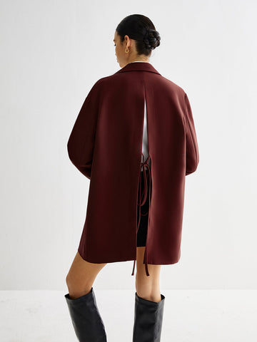 Kravat Sırtlı Vardiyalı Blazer