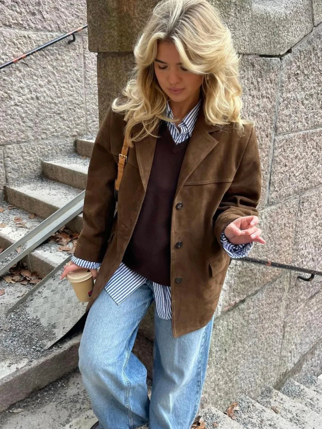 Ornella Buttoned Jacket