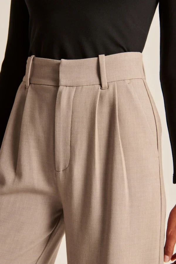 Lucia Sand Tailored Pants